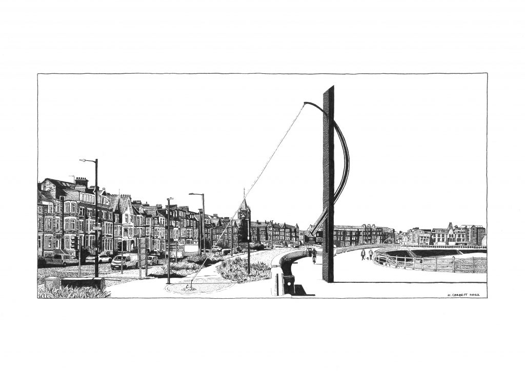 Morecambe West End Corbett Ink